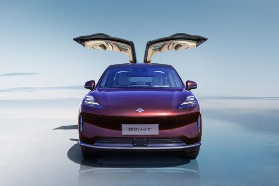 Hyper HT China Luxury Pure Electric SUV Batterielebensdauer 550km-770km Rückseite Möwenflügel Türen